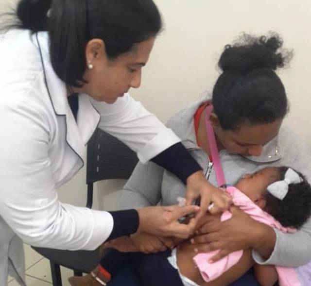 =Início da Campanha de vacinação contra Sarampo e Poliomielite