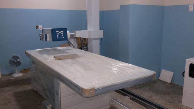 =Instalação do novo Raio X no Hospital Municipal