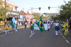 Desfile em comemoração aos 197 anos da independência do Brasil.