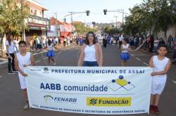 Desfile em comemoração aos 197 anos da independência do Brasil.