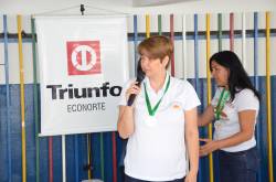 Maria Mitiko recebe prêmio da Econorte - Educar para Transformar