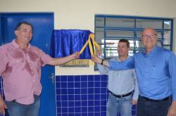 Inauguração da Nova Escola Pe França Wolkers e da cobertura da quadra esportiva