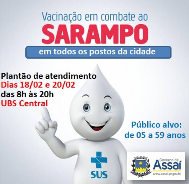 =Campanha  de vacinação contra o Sarampo