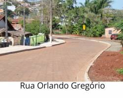 RUAS ORLANDO GREGÓRIO E CLAUDIO CESAR DE MELLO JÁ É OUTRA REALIDADE.