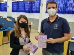 AGOSTO LILÁS: COMBATE A VIOLÊNCIA CONTRA A MULHER.