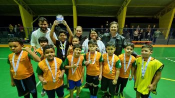FINAL INTERCLASSE MUNICIPAL DE FUTSAL 