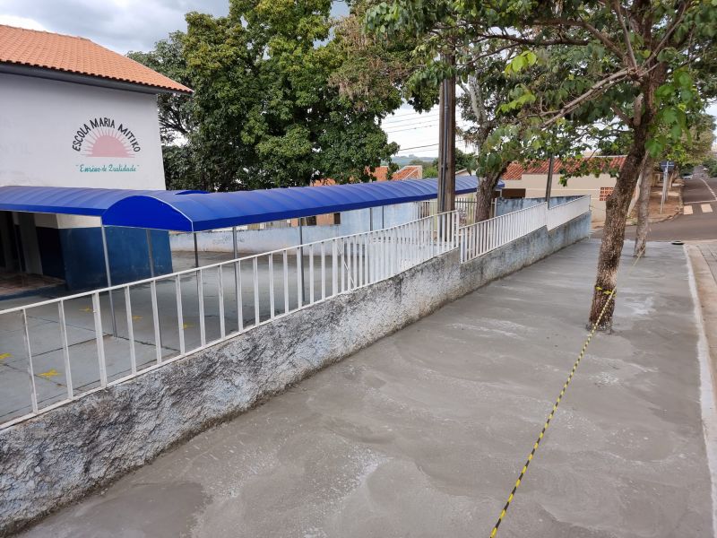 =RECONSTRUÇÃO  DA CALÇADA DA ESCOLA MARIA MITIKO TSUBOI 