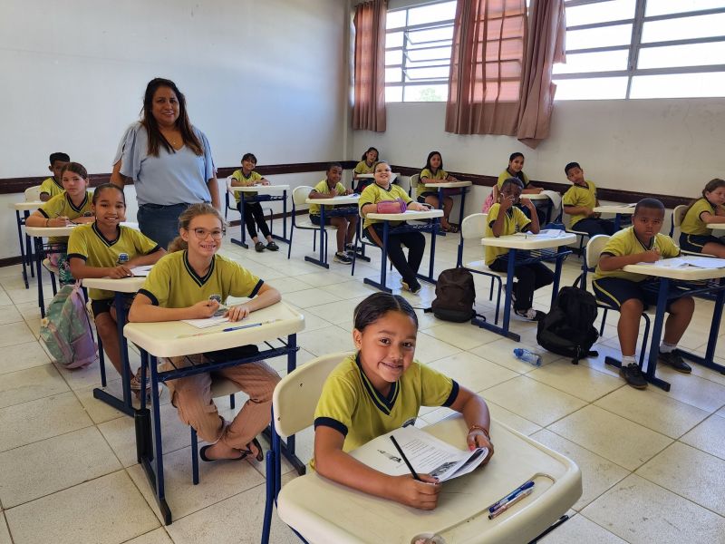 ALUNOS DA REDE MUNICIPAL REALIZAM AVALIAÇÃO DO CONCURSO “ALUNO NOTA 10”