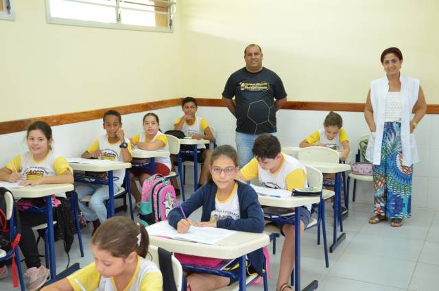 Alunos participam da Prova Paraná