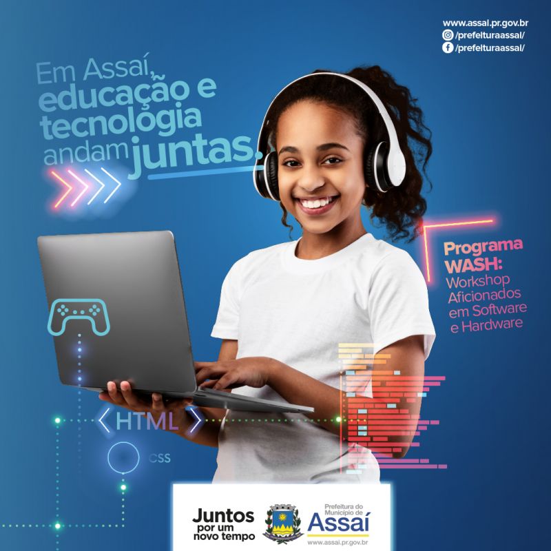 ASSAÍ: ALUNOS DO 5º ANO ESTÃO APRENDENDO PROGRAMAÇÃO DE COMPUTADORES