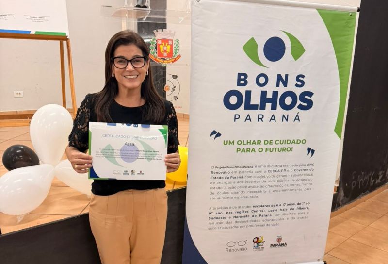 ASSAÍ GARANTE MAIS SAÚDE E APRENDIZADO PARA ESTUDANTES COM O PROGRAMA BONS OLHOS PARANÁ