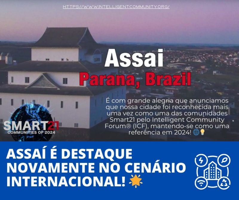 ASSAÍ NOVAMENTE É DESTAQUE NO CENÁRIO INTERNACIONAL!