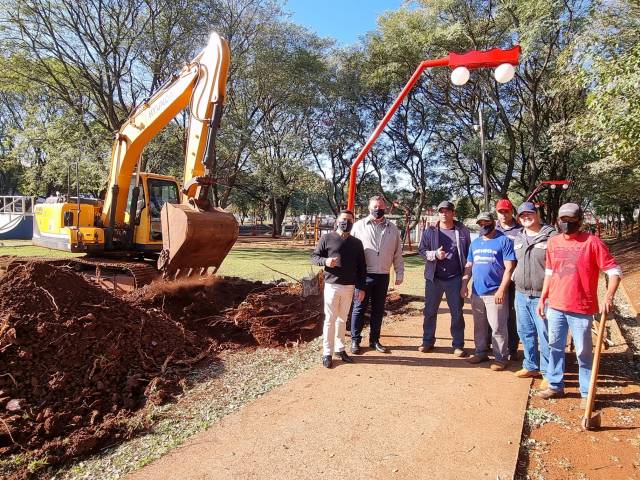 ASSAÍ:INÍCIO DA CONSTRUÇÃO DA ARENA MEU CAMPINHO.
