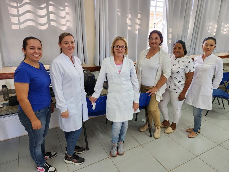 capacitação “Atualização em Sala de Vacina”.