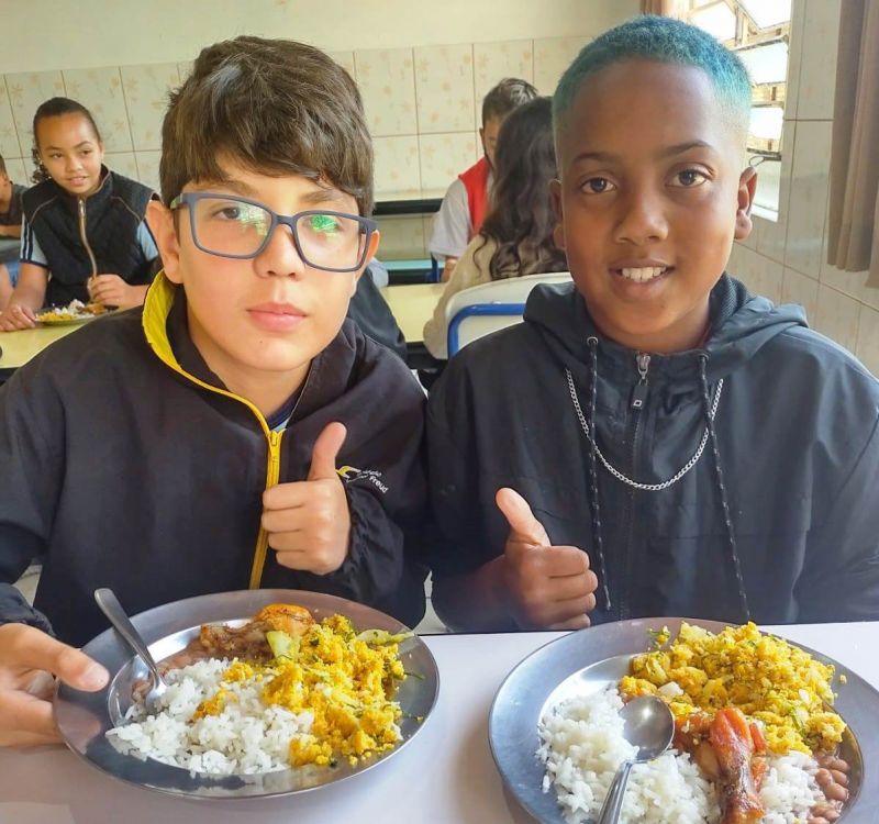 CARDÁPIO DA ALIMENTAÇÃO ESCOLAR PARA O MÊS DE AGOSTO