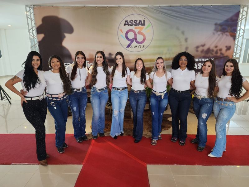 CONHEÇA AS 10 FINALISTAS DO CONCURSO RAINHA DO RODEIO ASSAÍ 93 ANOS