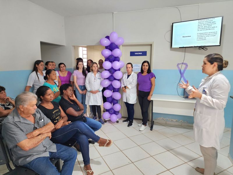 CONSCIENTIZAÇÃO E COMBATE À HANSENÍASE
