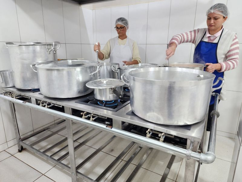 COZINHA CENTRAL RECEBE INVESTIMENTOS