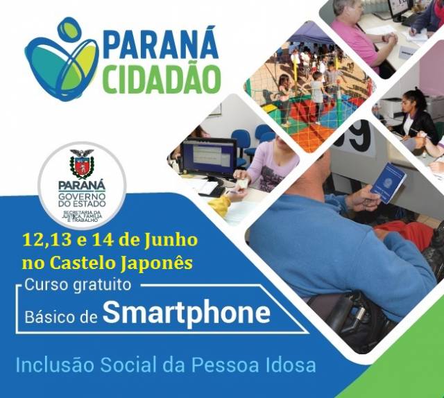 Curso gratuito ensinará idosos a utilizar o seu smartphone.