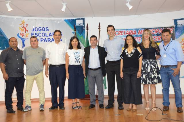 Feder e Acácio assinam termo de cooperação dos Jogos Escolares 2019