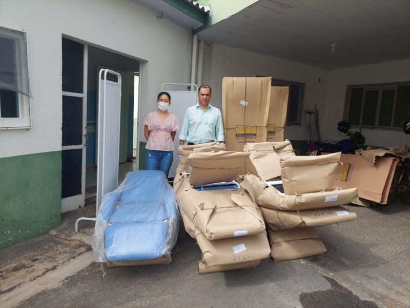 HOSPITAL MUNICIPAL RECEBE NOVOS EQUIPAMENTOS.