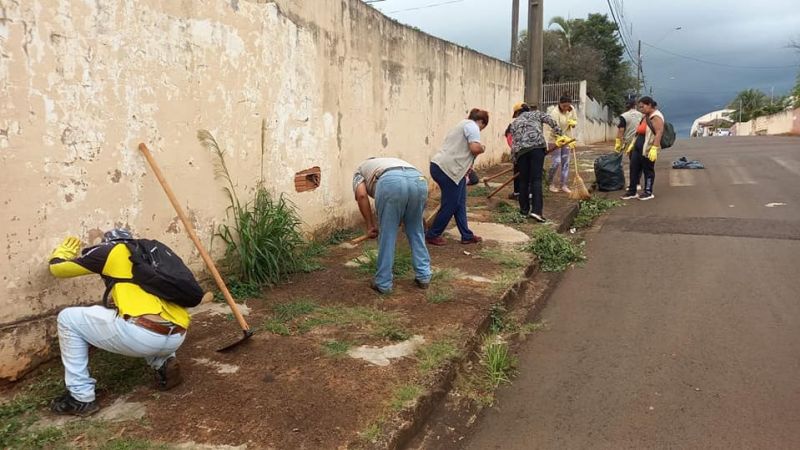 LIMPEZA DA CIDADE E COMBATE A DENGUE