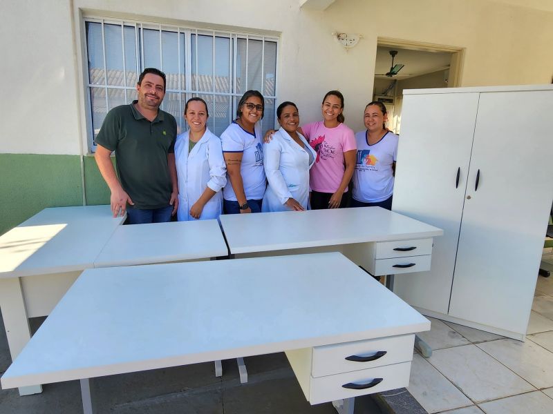 MAIS 150 MIL REAIS EM MOVEIS E EQUIPAMENTOS PARA OS POSTOS DE SAÚDE