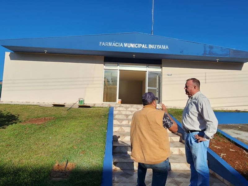 NOVA FARMÁCIA MUNICIPAL SERA INAUGURADA EM  BREVE