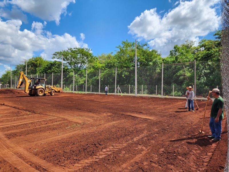 NOVO COMPLEXO ESPORTIVO PARA A VILA ESPERANÇA, PLANALTO E NOVO HORIZONTE A TODO VAPOR!