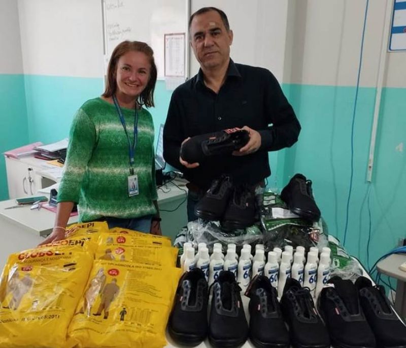 NOVOS EQUIPAMENTOS PARA OS AGENTES DE ENDEMIAS.