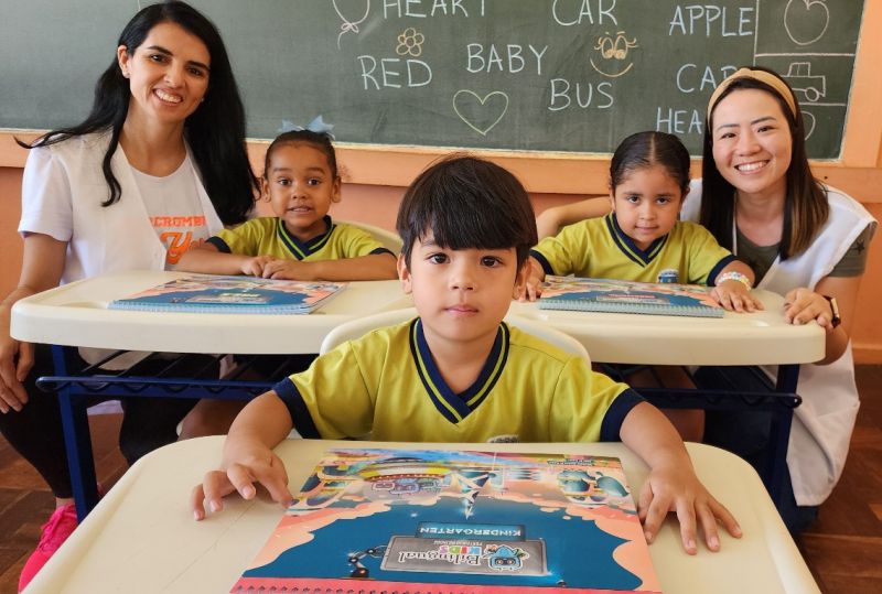 O SONHO DA ESCOLA BILÍNGUE, JÁ É REALIDADE EM ASSAÍ.