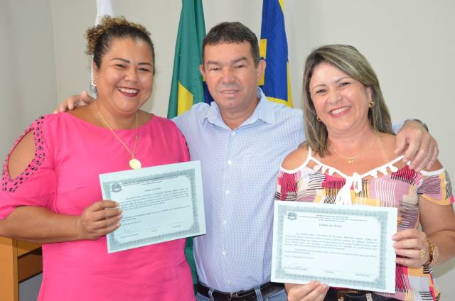 Posse das diretoras das Escolas e Cmeis Municipais