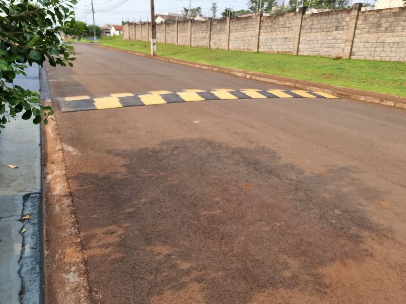 PREFEITO TUTI DETERMINA A INSTALAÇÃO DE MAIS DOIS REDUTORES DE VELOCIDADE