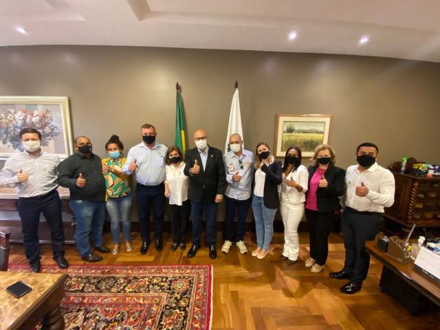 Prefeito Tuti e Vereadores buscam recursos junto a Governo do Estado