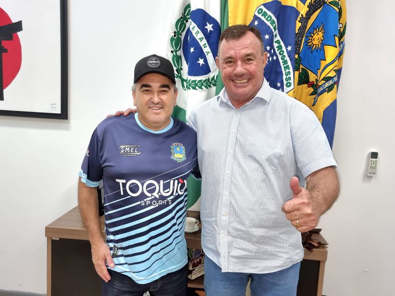 PREFEITO TUTI NOMEIA NOVO SECRETÁRIO DE ESPORTES.