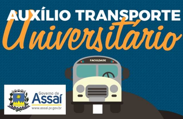 Prefeitura concede auxilio Transporte para estudantes universitários