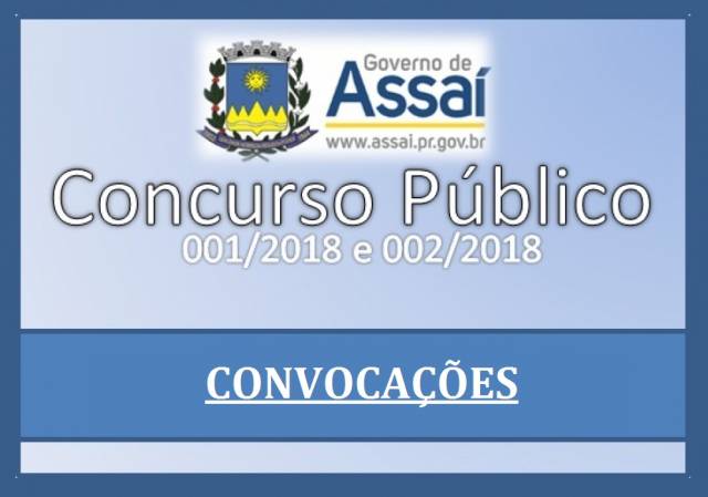 Prefeitura convoca mais 62 novos aprovados