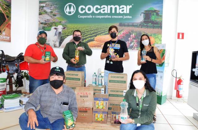 PROVOPAR ASSAÍ RECEBE DOAÇÃO DA COCAMAR