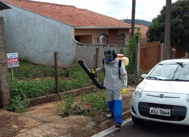 PULVERIZAÇÃO CONTRA A DENGUE