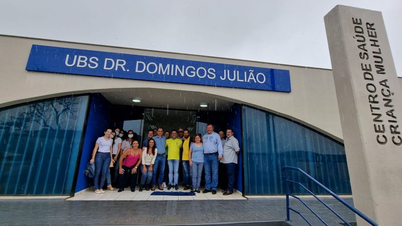 REINAUGURAÇÃO DA UBS DR  DOMINGOS JULIÃO