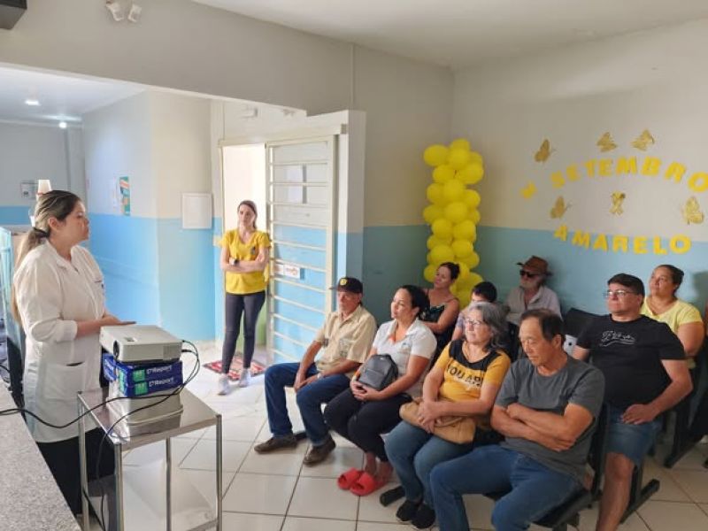 RODA DE CONVERSA SOBRE SAÚDE MENTAL NA UBS VILA NOVA
