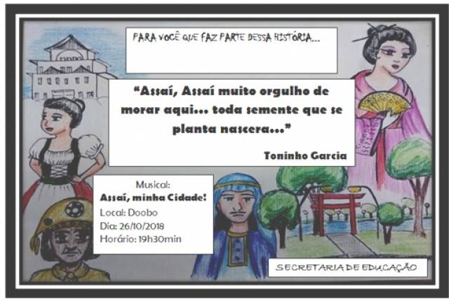 Teatro musical homenageará colonizadores de Assaí
