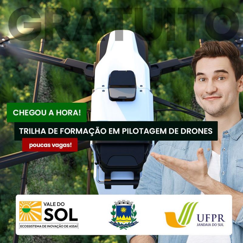 TRILHA DE FORMAÇÃO EM PILOTAGEM DE DRONES