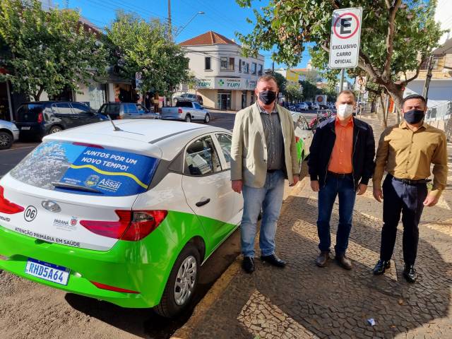 VEÍCULOS OFICIAIS RECEBEM NOVA IDENTIFICAÇÃO.