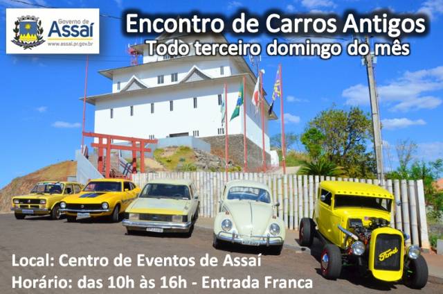 VEM AÍ ENCONTRO DE CARROS ANTIGOS EM ASSAÍ