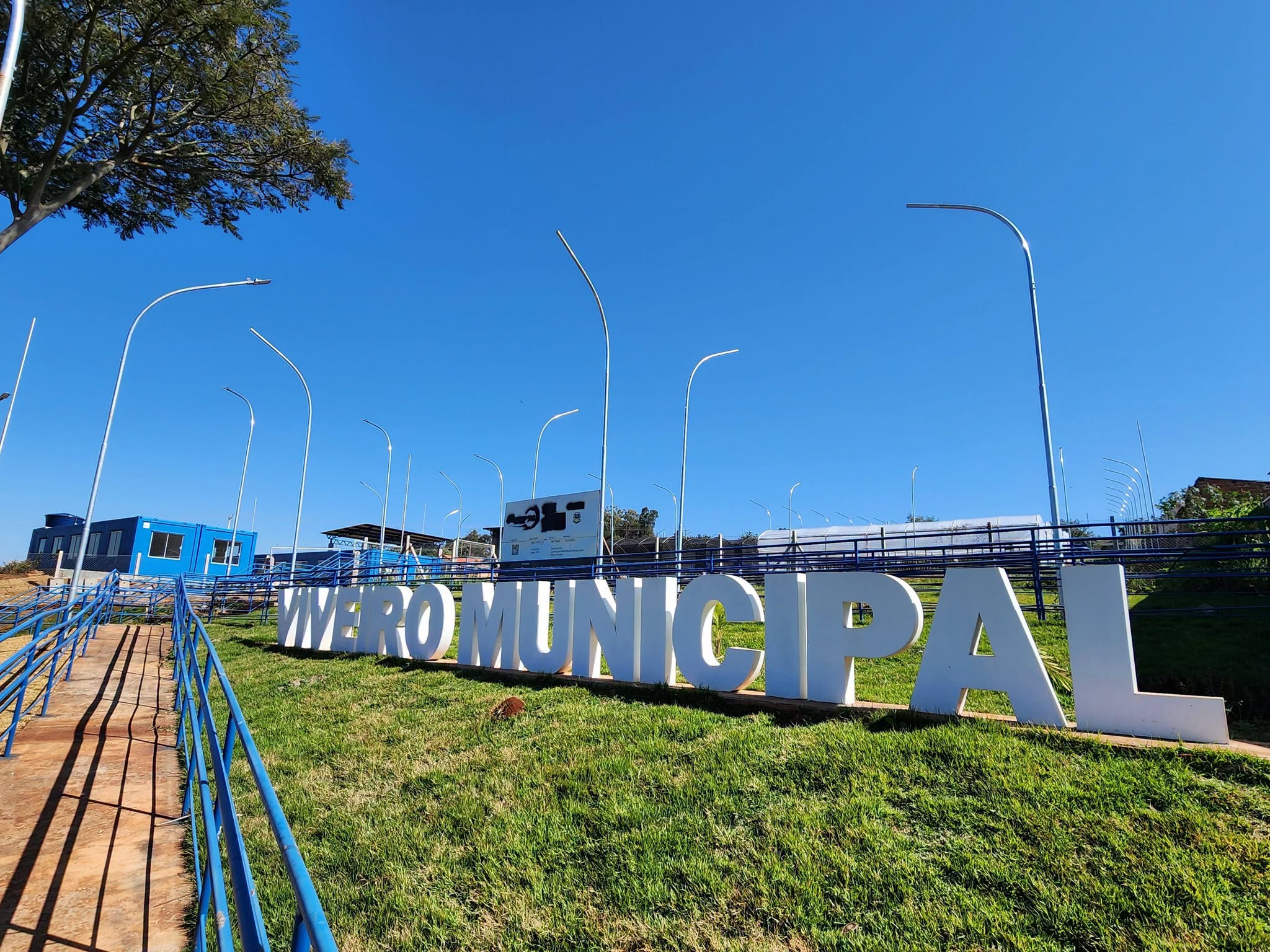 VIVEIRO MUNICIPAL ENTRA NA RETA FINAL DE CONSTRUÇÃO